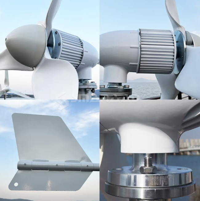 Powerful 5KW 6KW Horizontal Wind Turbine - Image 3