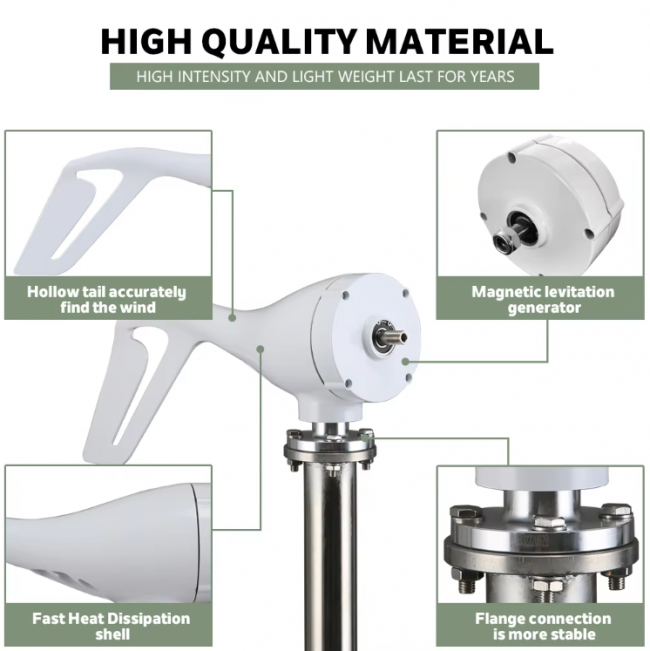 2000W 24V 48V Household Windmill - Image 2