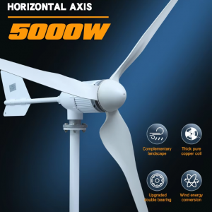 5000W Horizontal Wind Turbine Generator