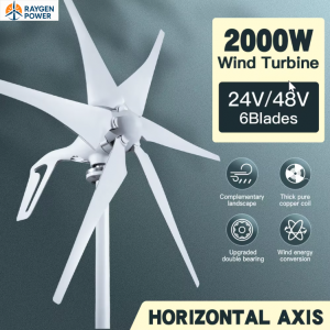 2000W12V 24V 48V Alternative Energy For Household