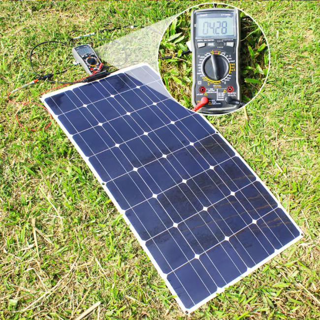 12V Flexible Solar Panel 600W 100W 200W 300W 400W 500W Bendable Waterproof Monocrystalline Best Solar Panel China for RV Boat - Image 5