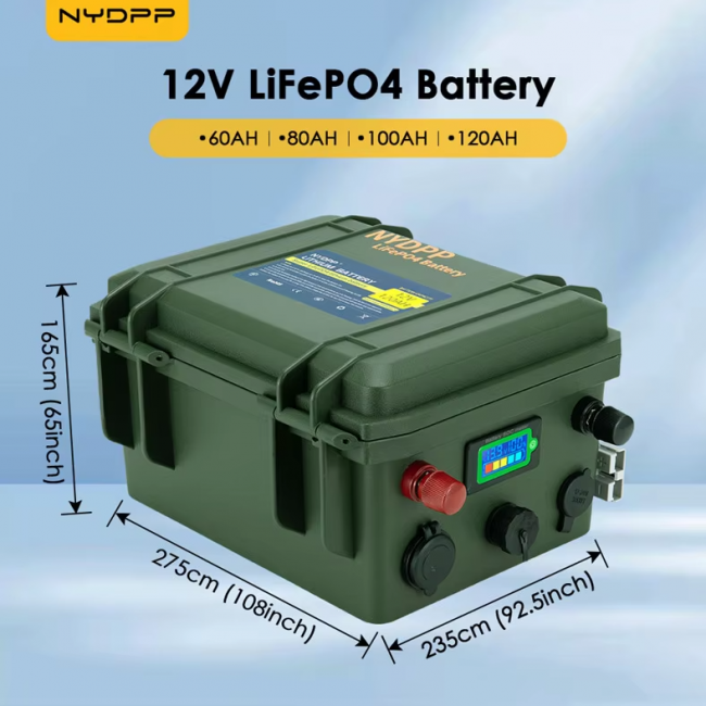 12V 120AH 100AH 80AH 60AH LiFePO4 Battery - Image 2