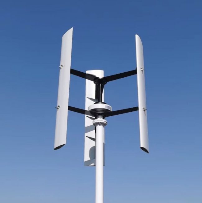 2000W Vertical Axis Permanent Magnet Maglev Wind Turbine with High Efficiency - Image 3