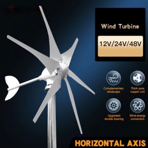 3000W New Energy Wind Turbines With Solar Cell System For Household Use 220V